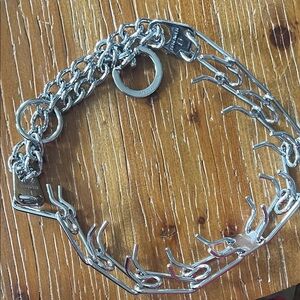 Sprenger big Silver Chain Dog Collar